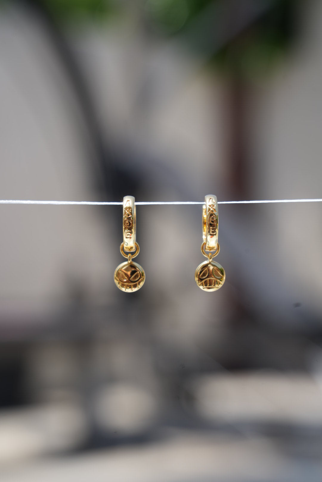 Fire Fist Ace Earrings