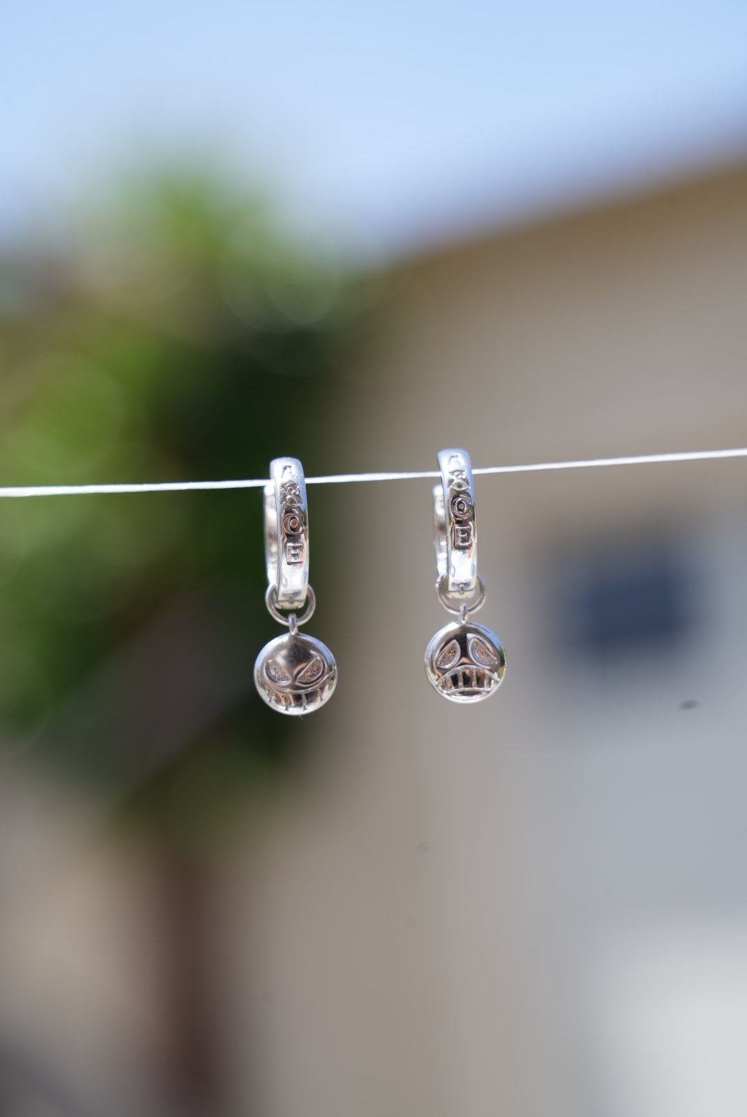 Fire Fist Ace Earrings