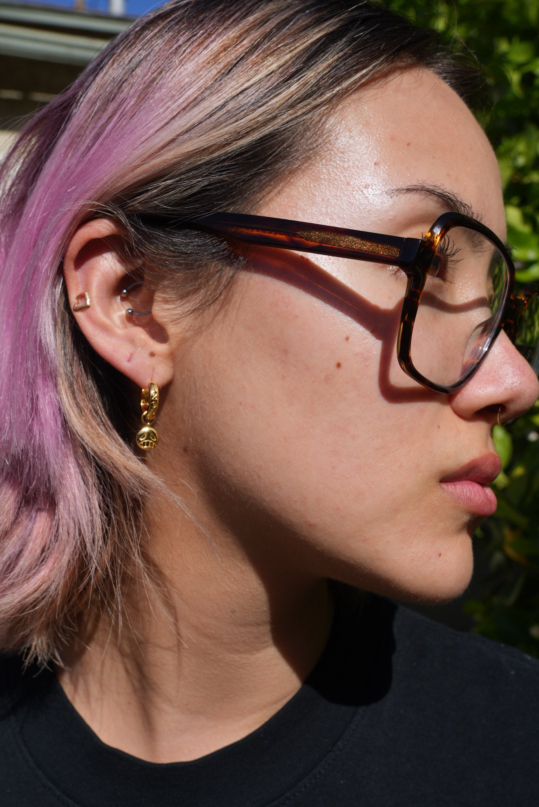 Fire Fist Ace Earrings